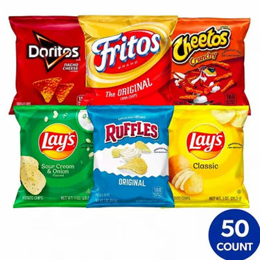 Frito-Lay Classic Mix Variety Pack Chips, 50 Pk.